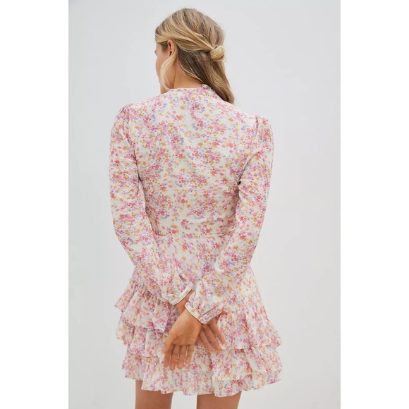 Anthropologie Yumi Kim Jenna Ruffled Mini Dress - Picture 4 of 7